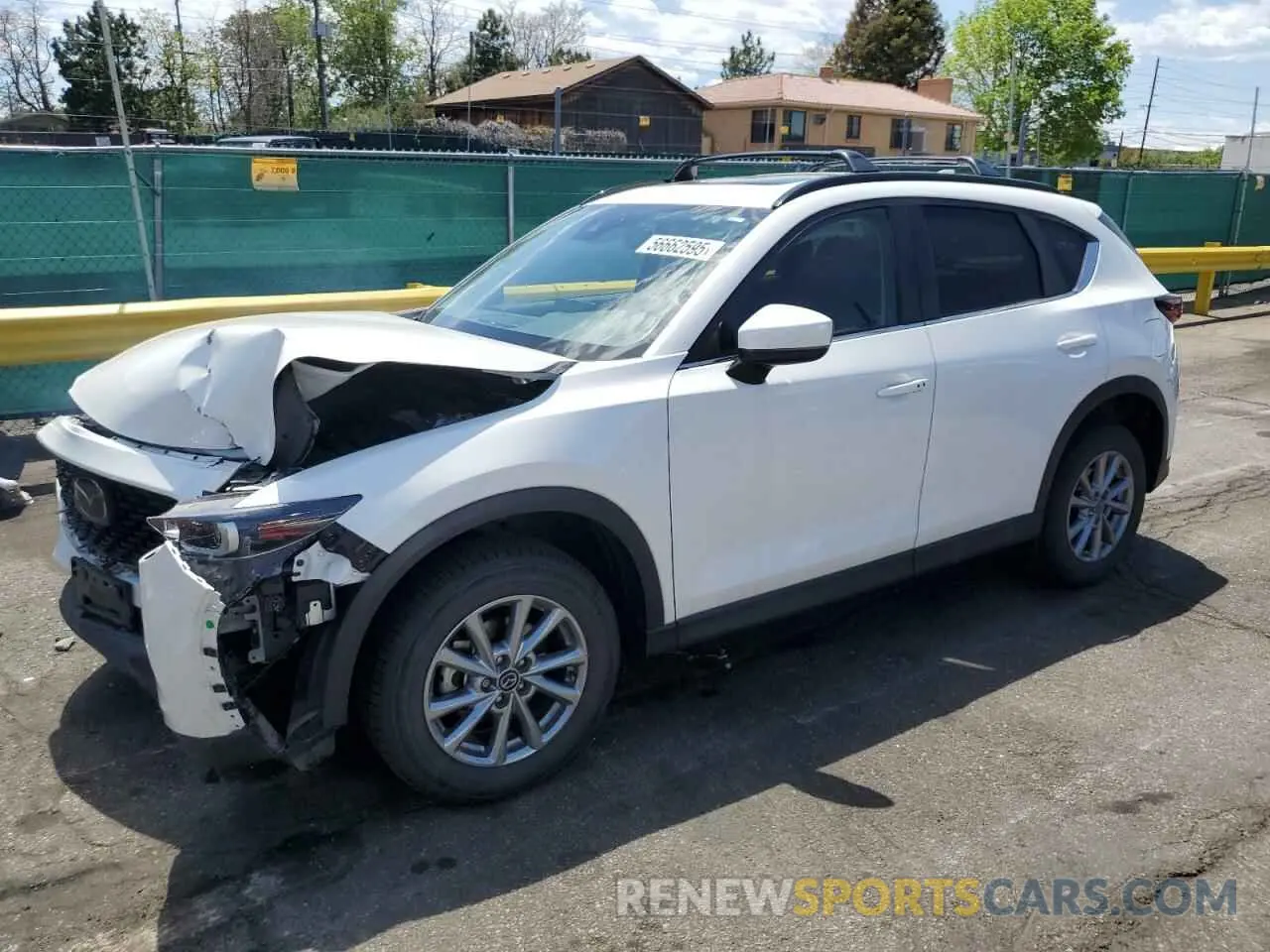 1 Photograph of a damaged car JM3KFBCM7N1593981 MAZDA CX-5 PREFE 2022