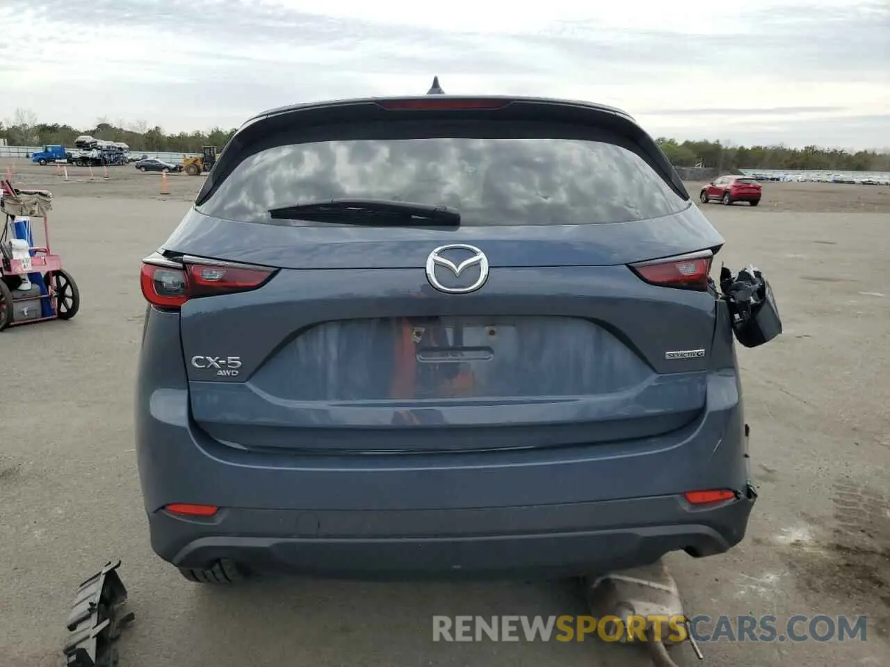 6 Photograph of a damaged car JM3KFBCM9N1547939 MAZDA CX-5 PREFE 2022