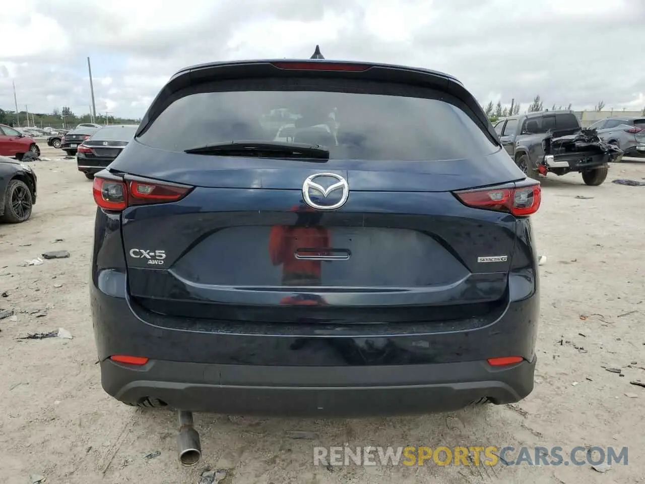 6 Photograph of a damaged car JM3KFBCM9N1633901 MAZDA CX-5 PREFE 2022