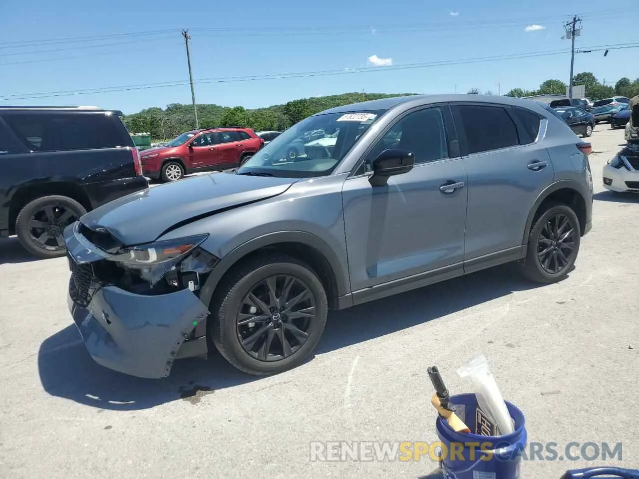 1 Photograph of a damaged car JM3KFBCMXN1624673 MAZDA CX-5 PREFE 2022