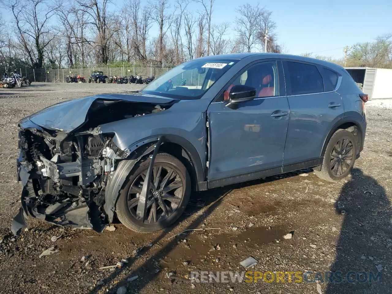 1 Photograph of a damaged car JM3KFBCM0P0133683 MAZDA CX-5 PREFE 2023