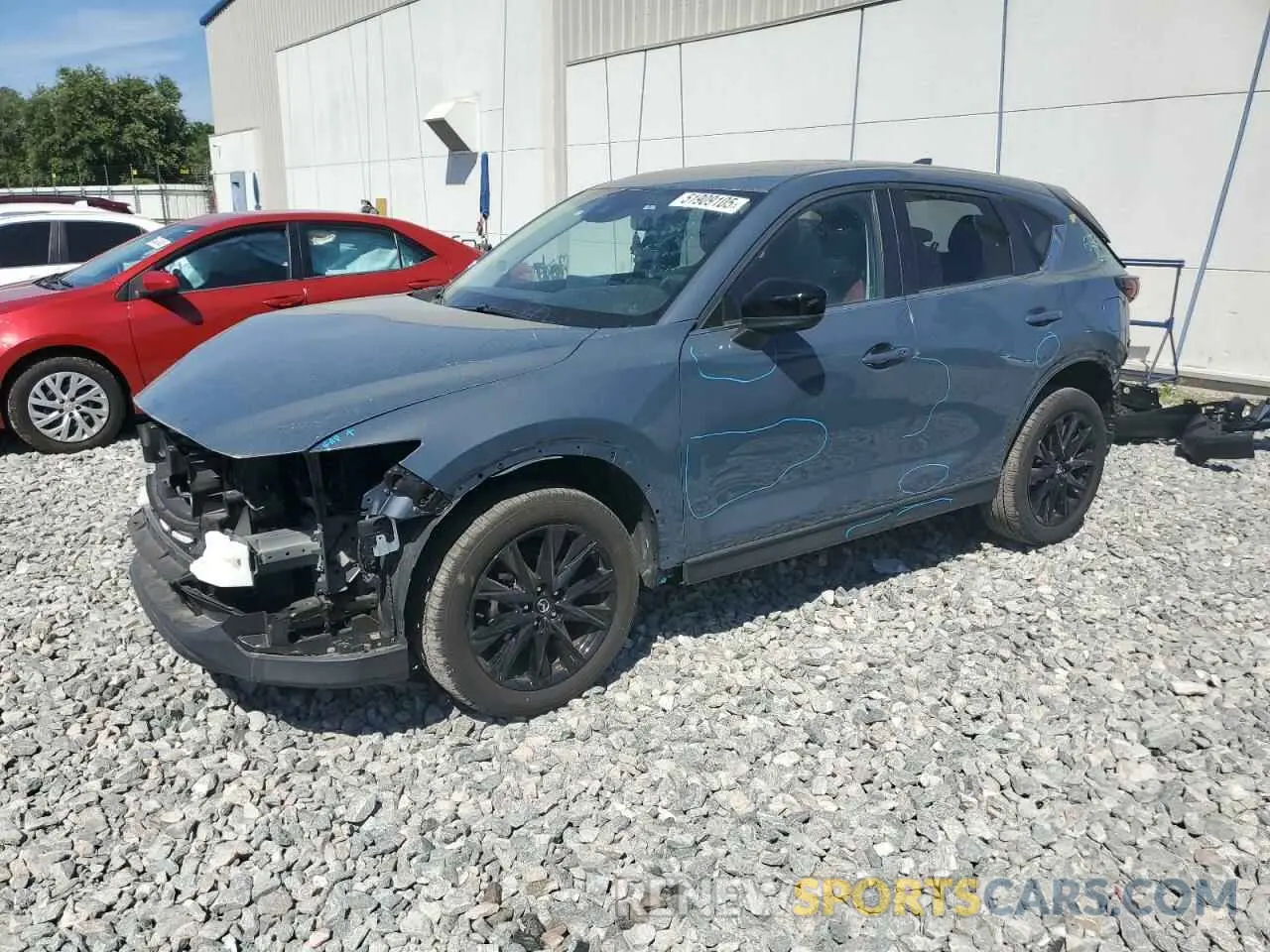 1 Photograph of a damaged car JM3KFBCM1P0145003 MAZDA CX-5 PREFE 2023