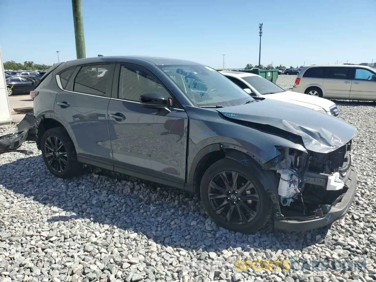 4 Photograph of a damaged car JM3KFBCM1P0145003 MAZDA CX-5 PREFE 2023