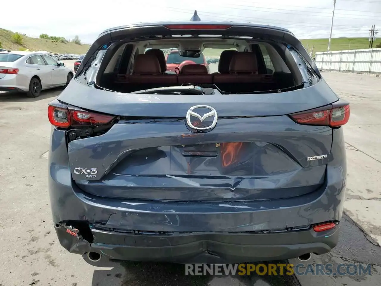6 Photograph of a damaged car JM3KFBCM4P0292240 MAZDA CX-5 PREFE 2023