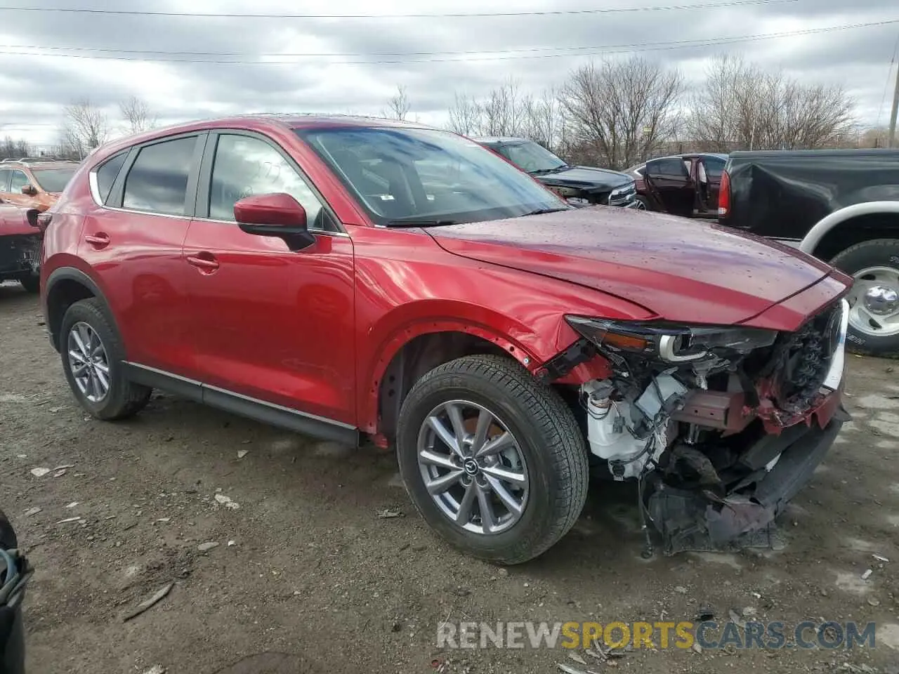 4 Photograph of a damaged car JM3KFBCM7P0266277 MAZDA CX-5 PREFE 2023