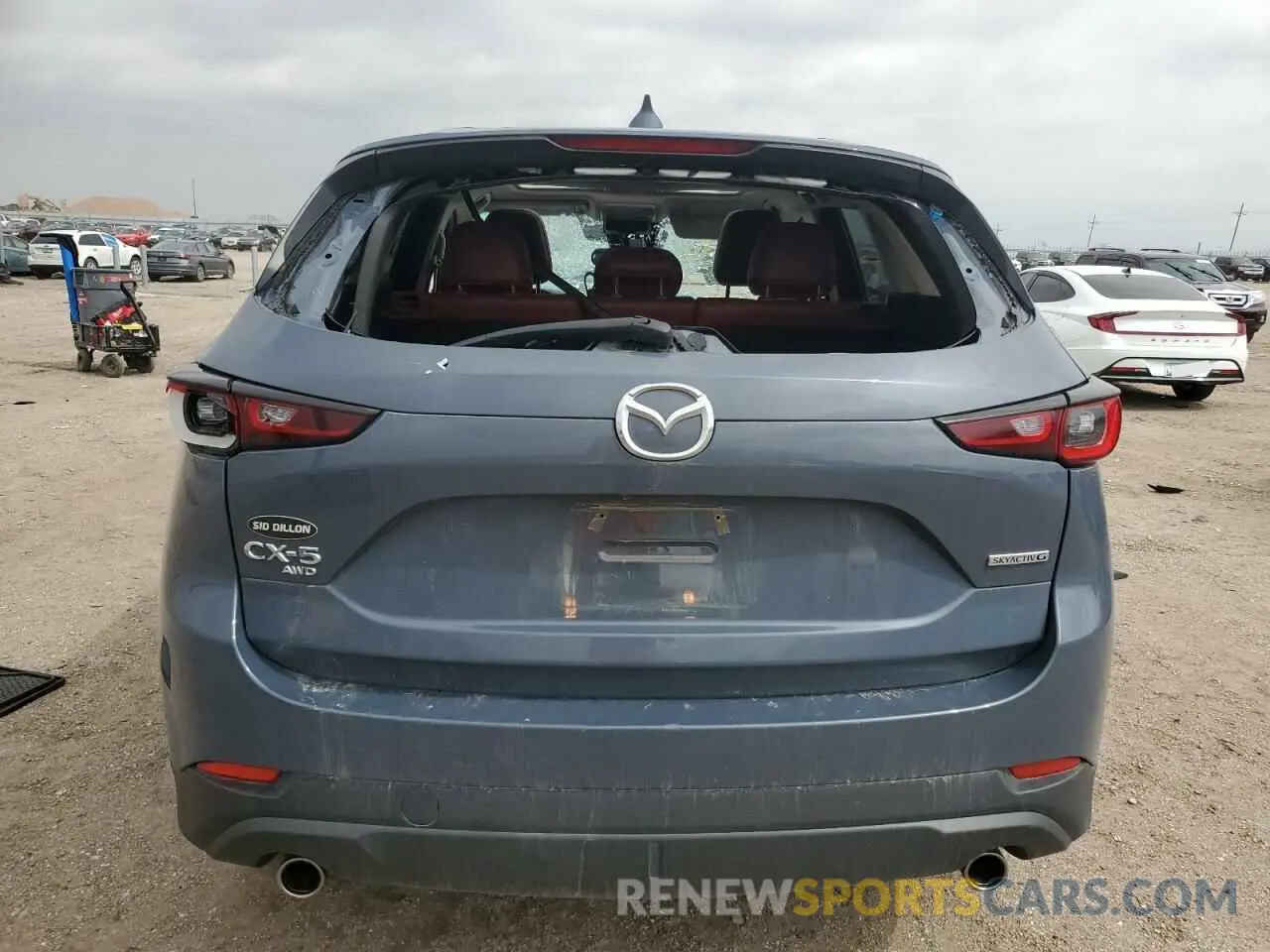 6 Photograph of a damaged car JM3KFBCL0R0446324 MAZDA CX-5 PREFE 2024