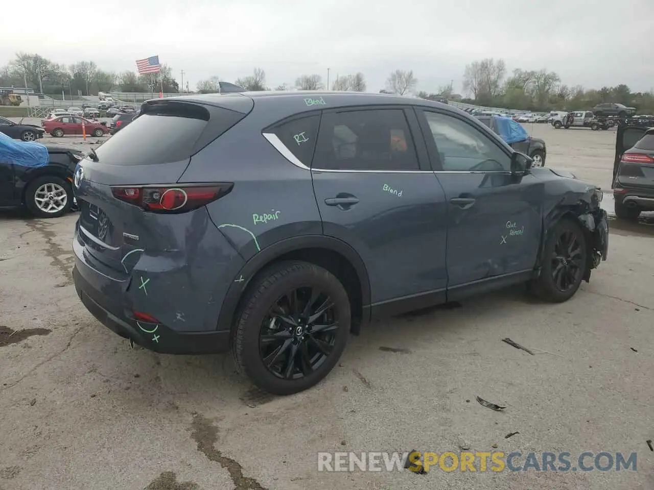 3 Photograph of a damaged car JM3KFBCL2R0509147 MAZDA CX-5 PREFE 2024
