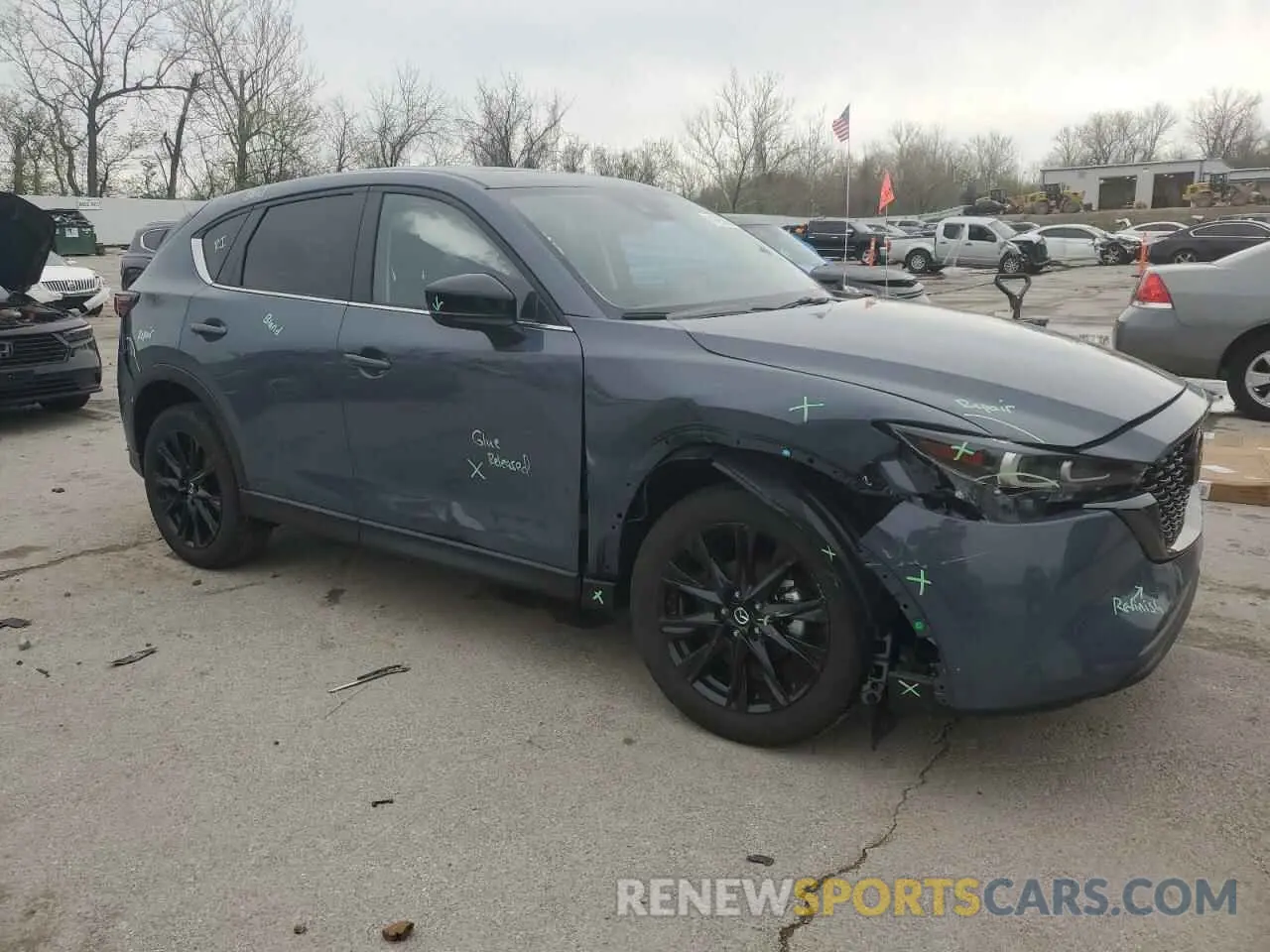 4 Photograph of a damaged car JM3KFBCL2R0509147 MAZDA CX-5 PREFE 2024