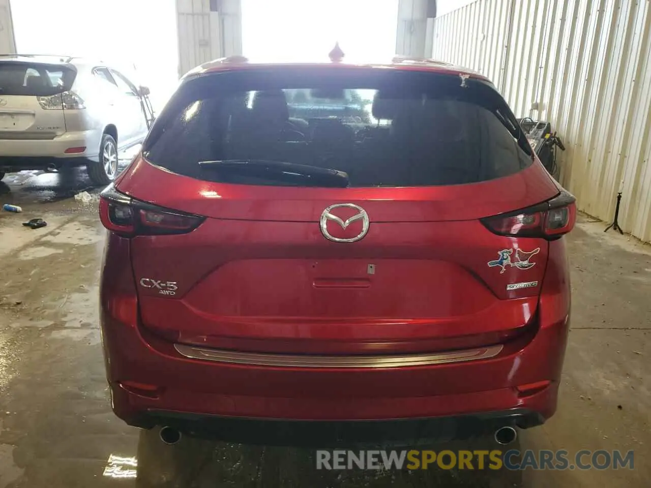 6 Photograph of a damaged car JM3KFBCL5R0418602 MAZDA CX-5 PREFE 2024