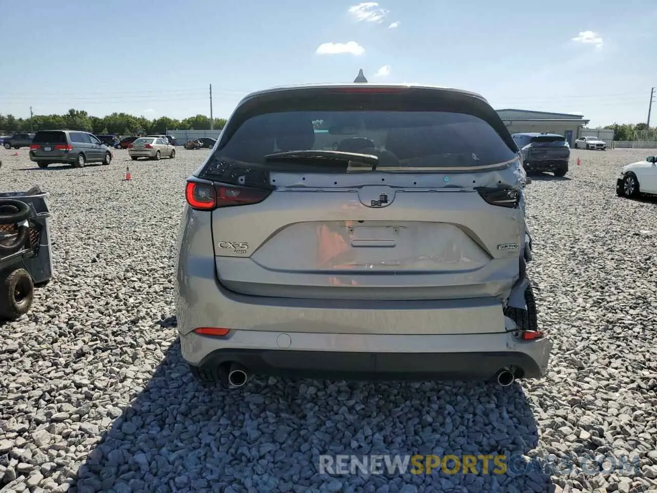 6 Photograph of a damaged car JM3KFBCL9R0434429 MAZDA CX-5 PREFE 2024