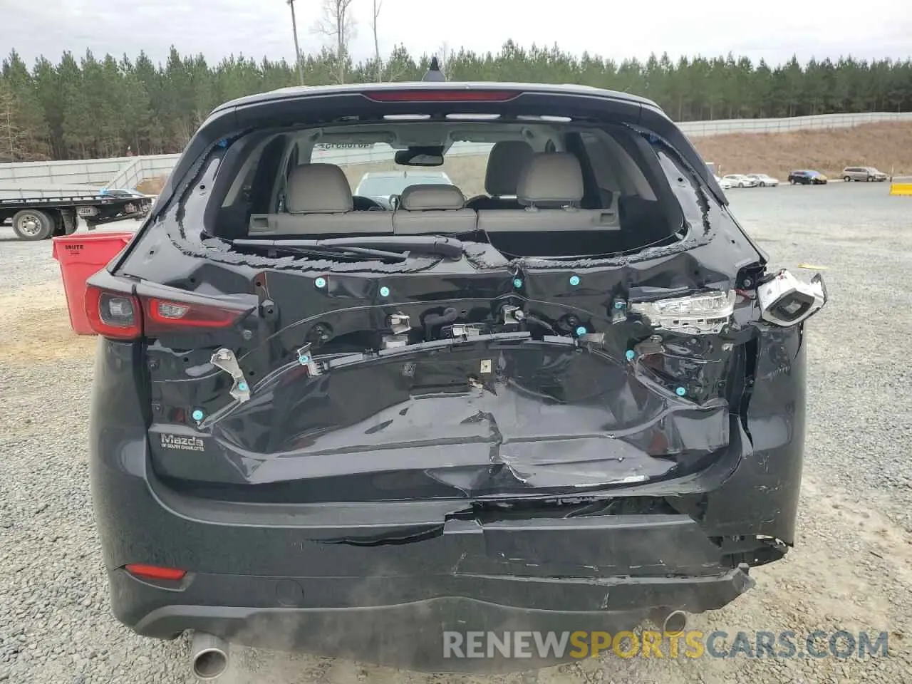 6 Photograph of a damaged car JM3KFBCLXR0496504 MAZDA CX-5 PREFE 2024