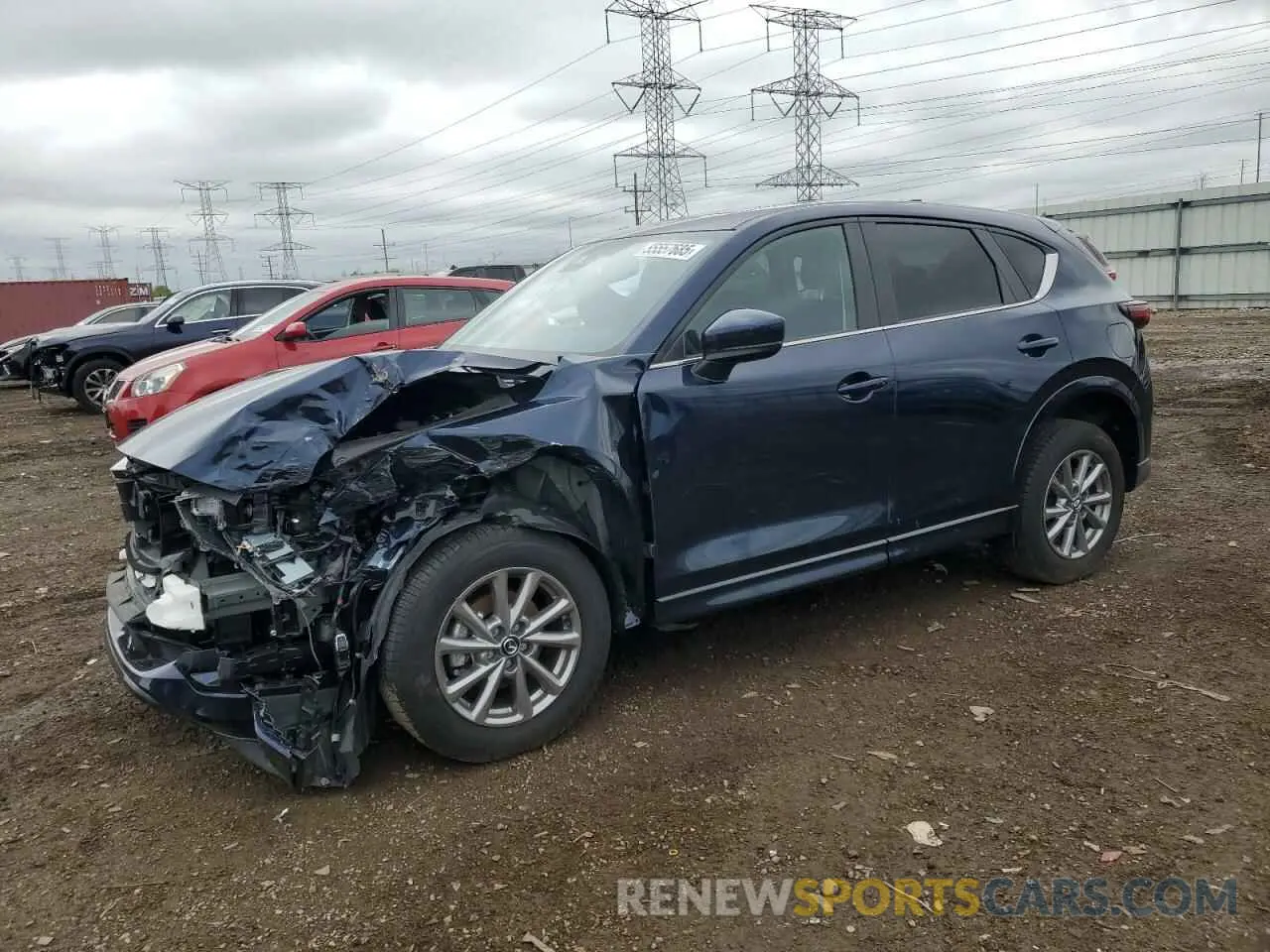 1 Photograph of a damaged car JM3KFBCM6R0392570 MAZDA CX-5 PREFE 2024