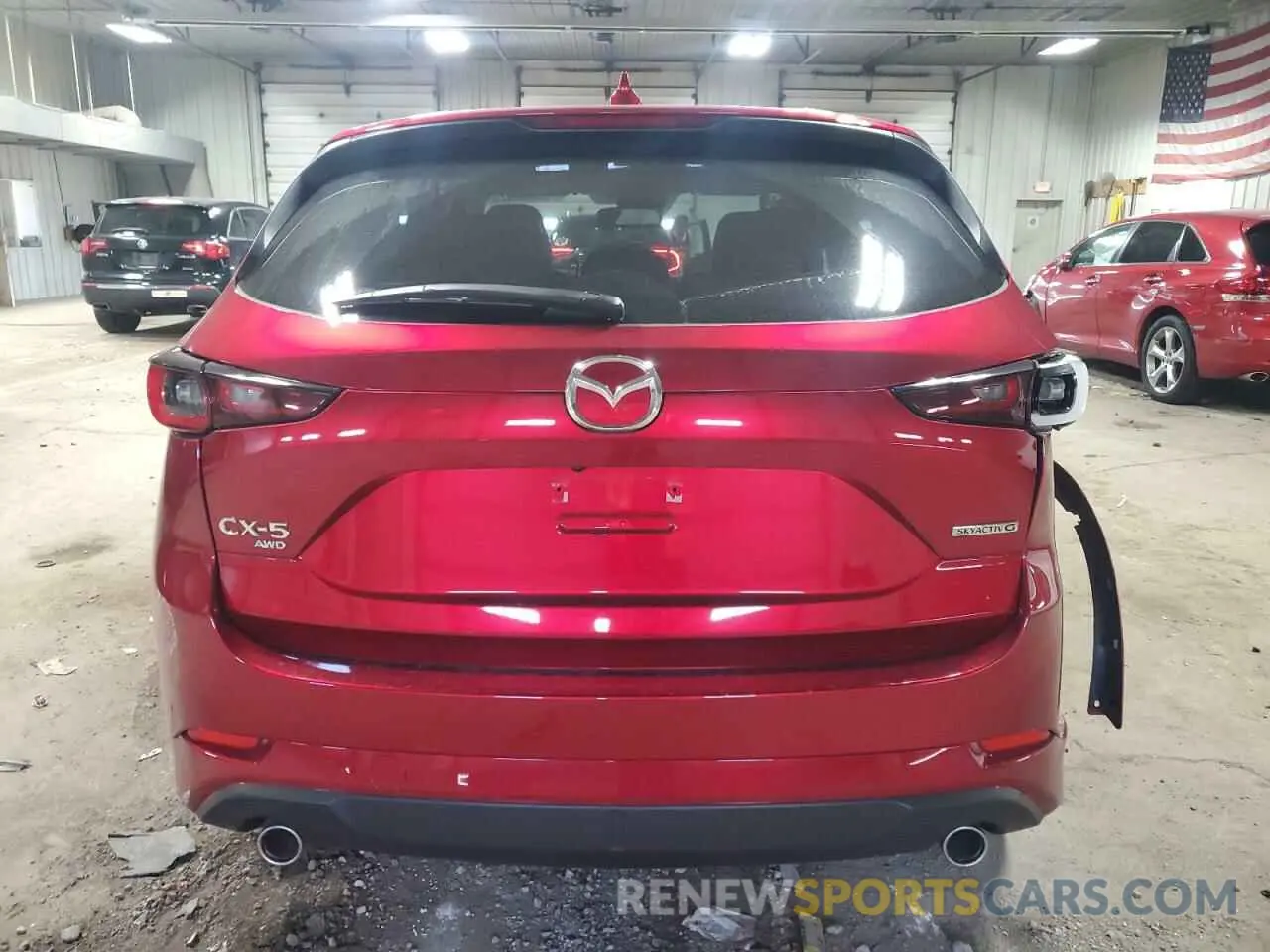 6 Photograph of a damaged car JM3KFBCLXS0636489 MAZDA CX-5 PREFE 2025
