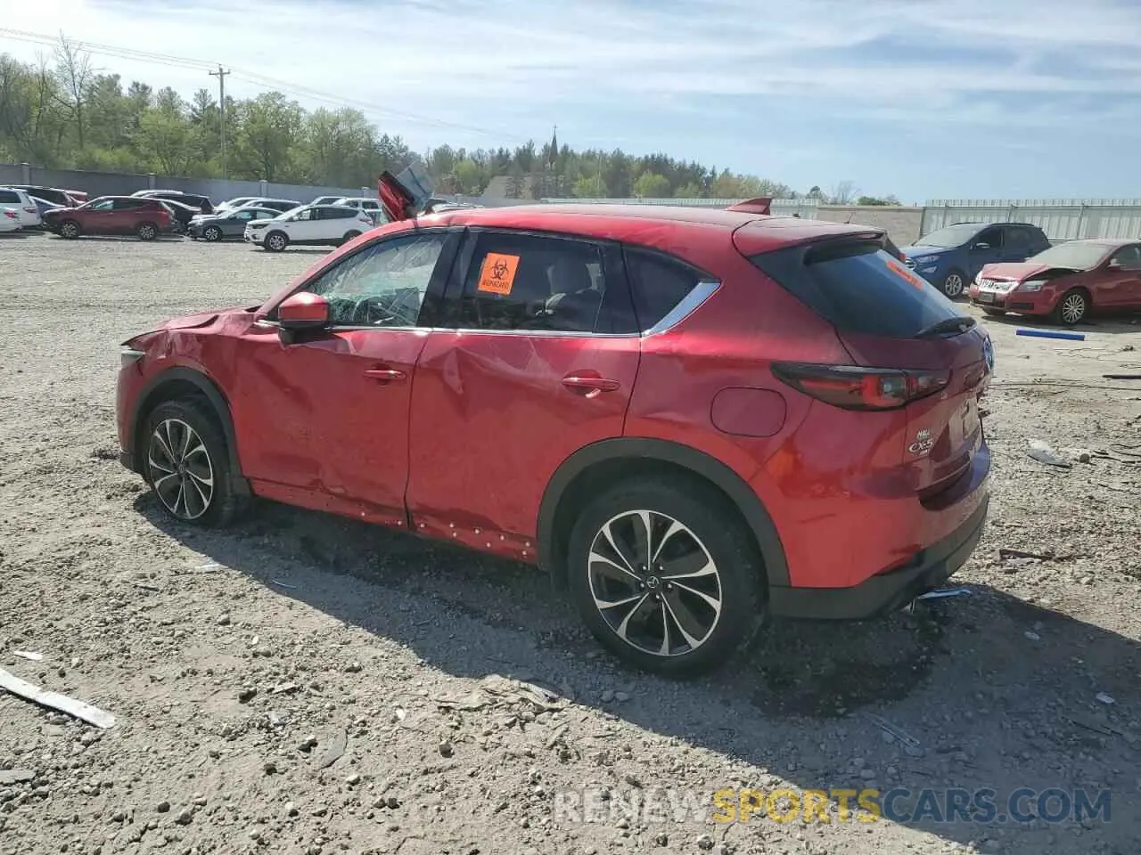 2 Photograph of a damaged car JM3KFBDM4N0550977 MAZDA CX-5 PREMI 2022