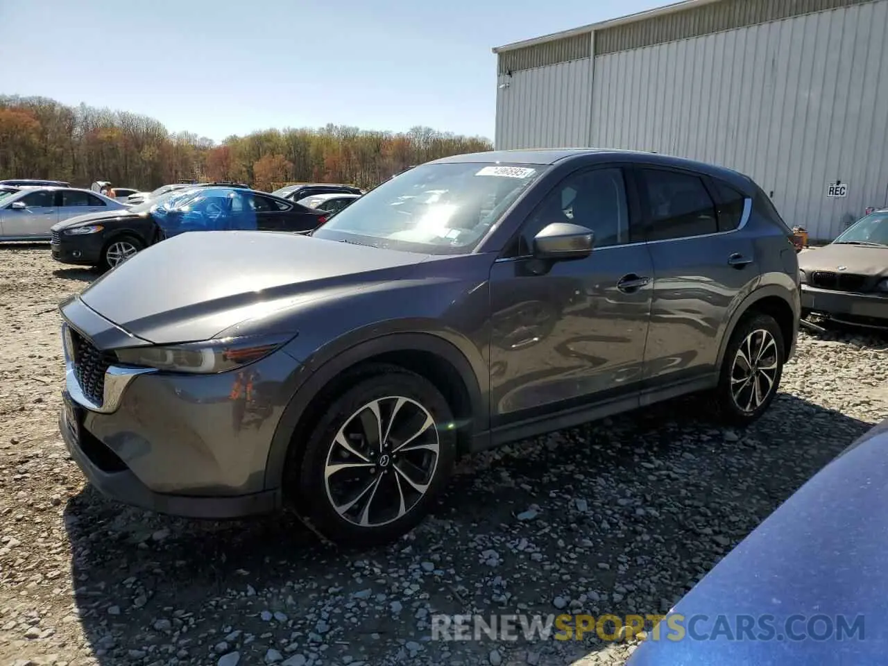1 Photograph of a damaged car JM3KFBDM5N1525080 MAZDA CX-5 PREMI 2022