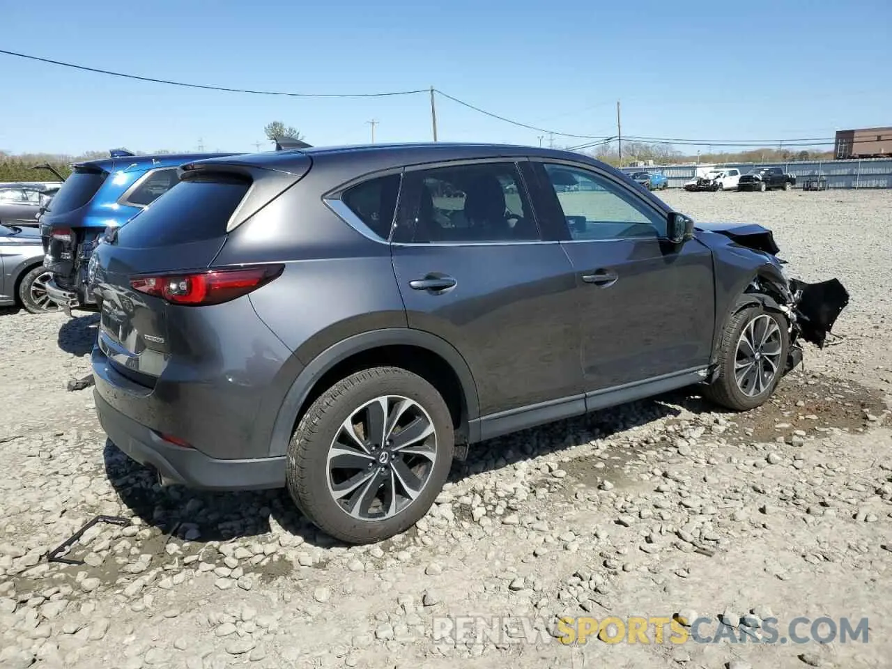 3 Photograph of a damaged car JM3KFBDM5N1525080 MAZDA CX-5 PREMI 2022