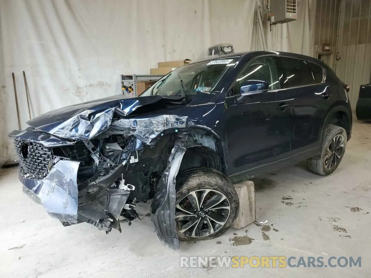 1 Photograph of a damaged car JM3KFBDM5N1629780 MAZDA CX-5 PREMI 2022