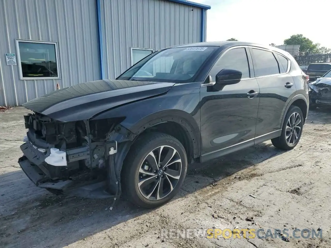 1 Photograph of a damaged car JM3KFBDM6N0621872 MAZDA CX-5 PREMI 2022