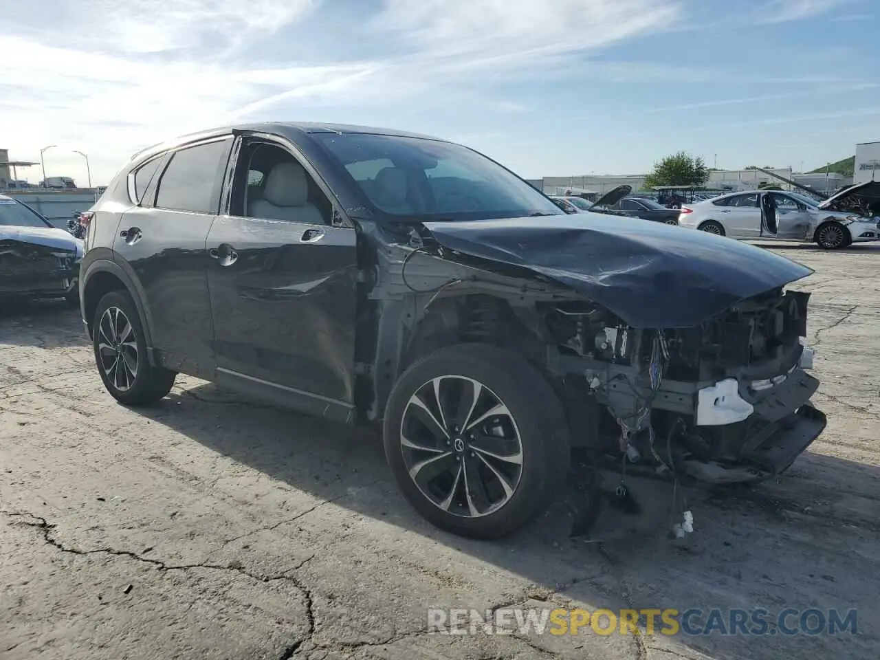 4 Photograph of a damaged car JM3KFBDM6N0621872 MAZDA CX-5 PREMI 2022