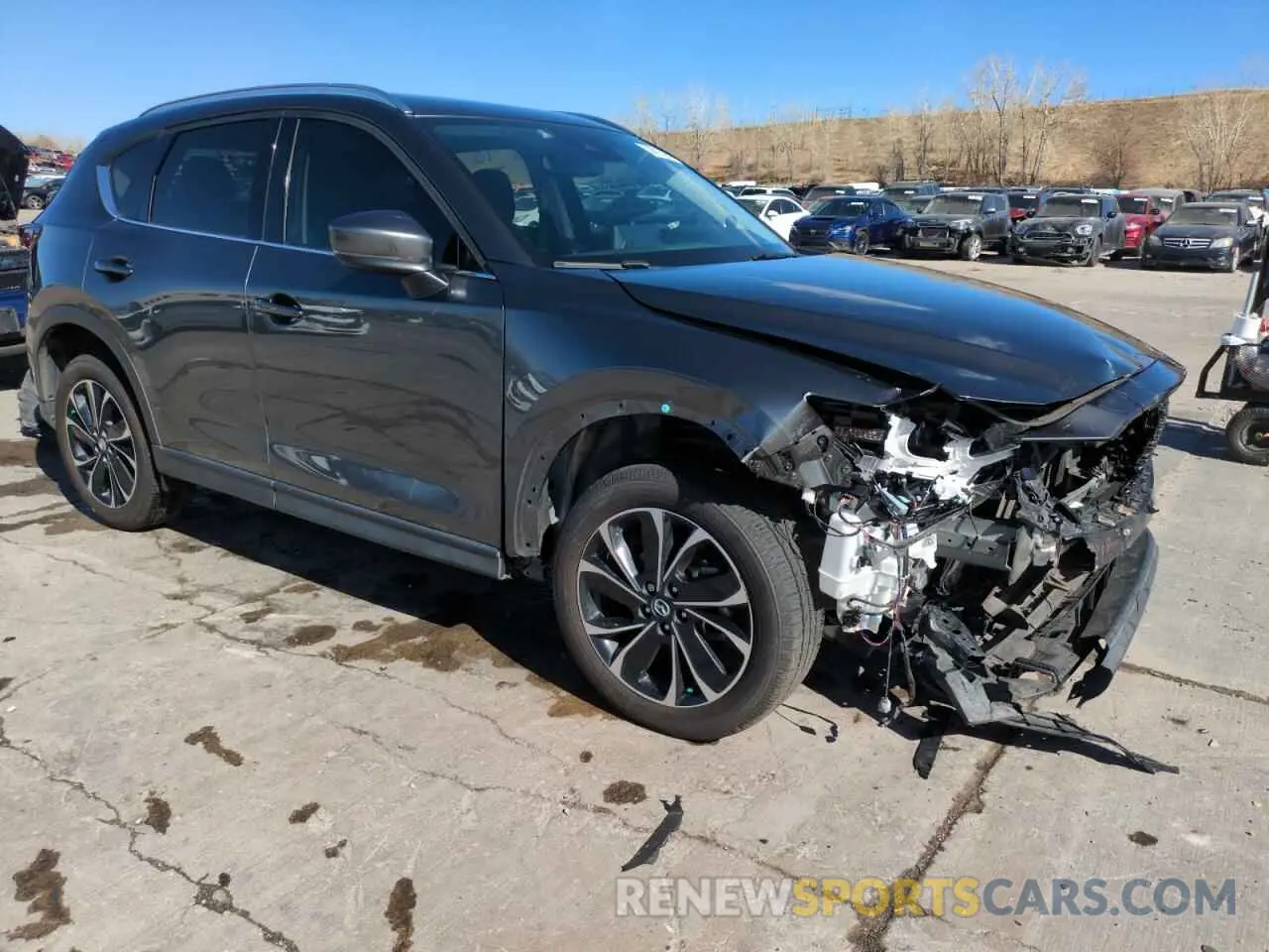 4 Photograph of a damaged car JM3KFBDM8N0607732 MAZDA CX-5 PREMI 2022