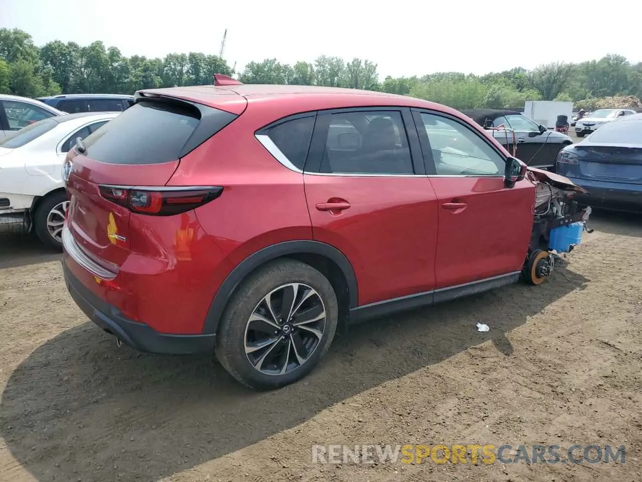 3 Photograph of a damaged car JM3KFBDM8N1535697 MAZDA CX-5 PREMI 2022