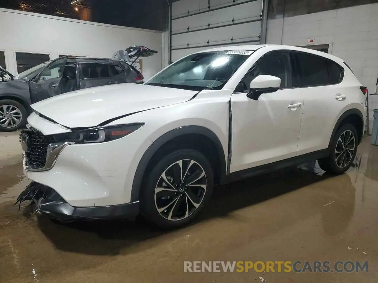 1 Photograph of a damaged car JM3KFBDM8N1626405 MAZDA CX-5 PREMI 2022