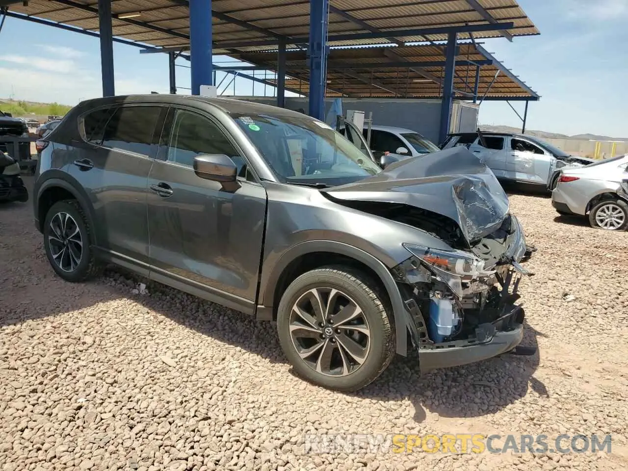 4 Photograph of a damaged car JM3KFBEM0N0647852 MAZDA CX-5 PREMI 2022