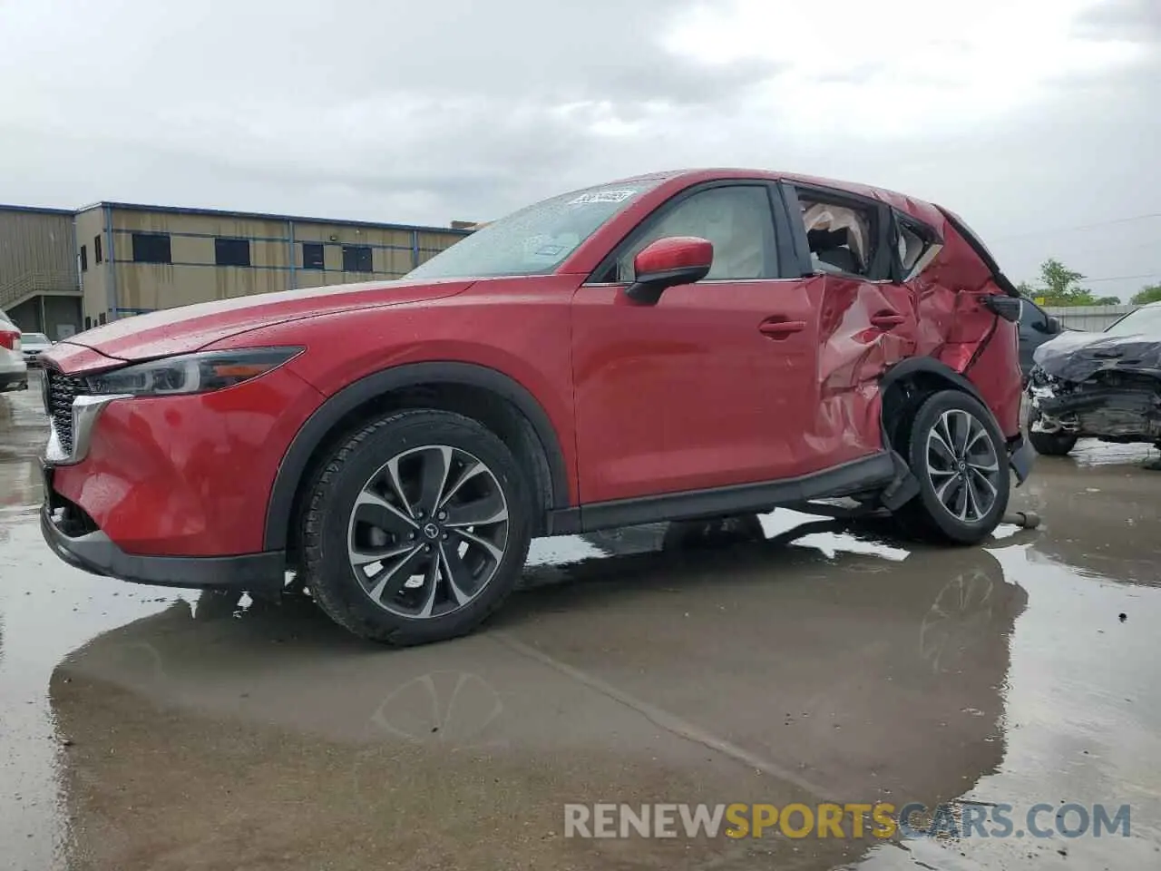 1 Photograph of a damaged car JM3KFBEM1N0596118 MAZDA CX-5 PREMI 2022
