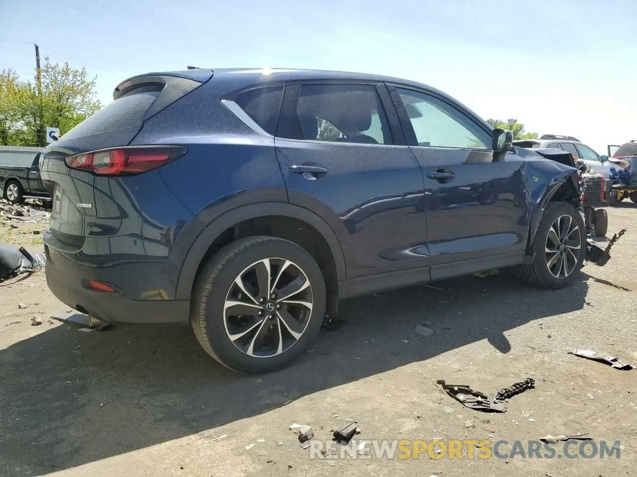3 Photograph of a damaged car JM3KFBEM3N1619716 MAZDA CX-5 PREMI 2022
