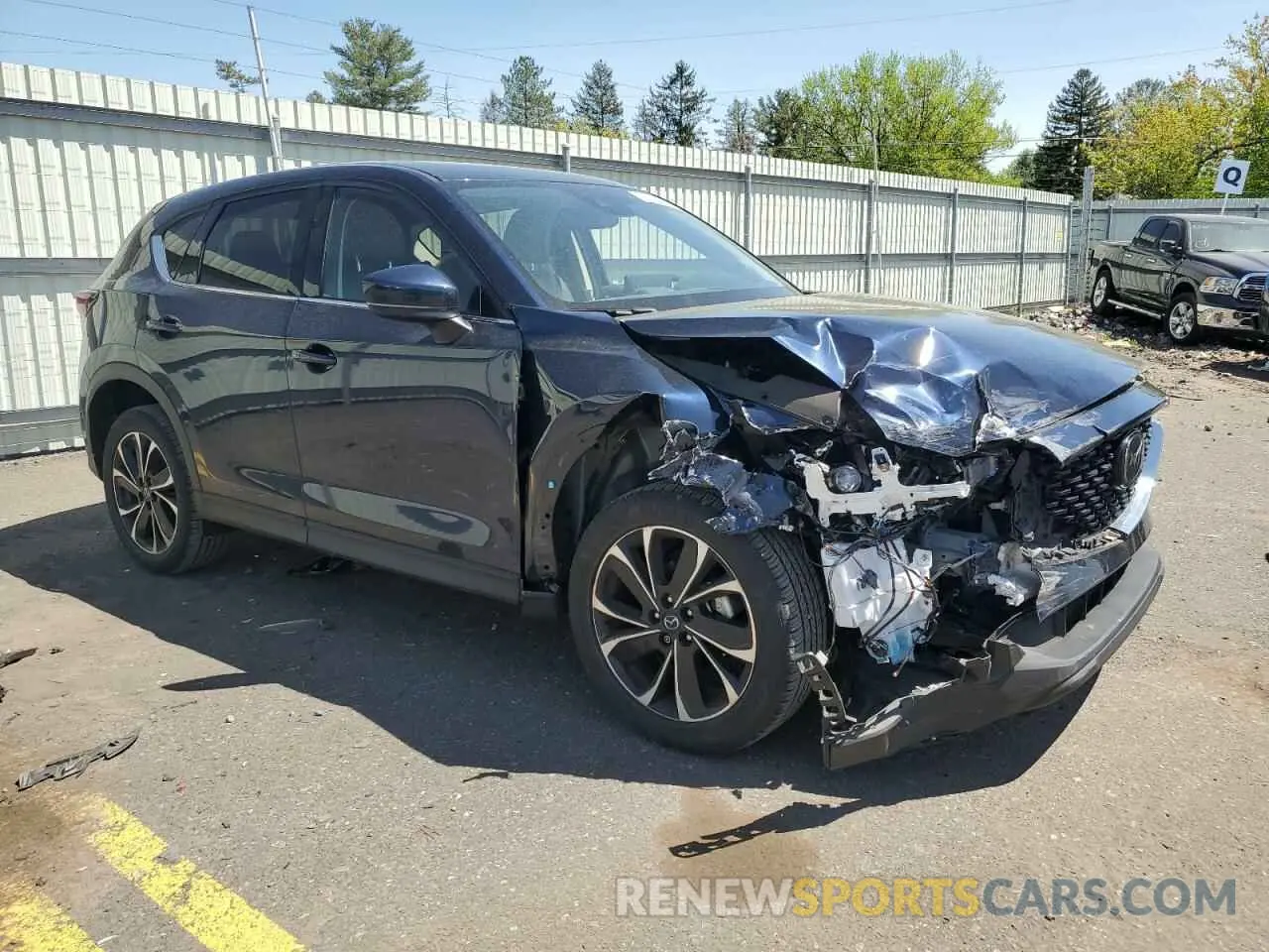 4 Photograph of a damaged car JM3KFBEM3N1619716 MAZDA CX-5 PREMI 2022