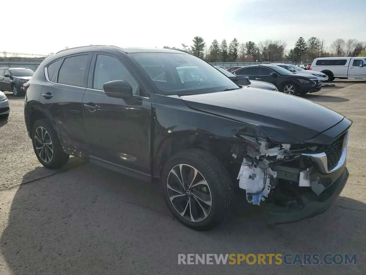 4 Photograph of a damaged car JM3KFBEM5N0580584 MAZDA CX-5 PREMI 2022