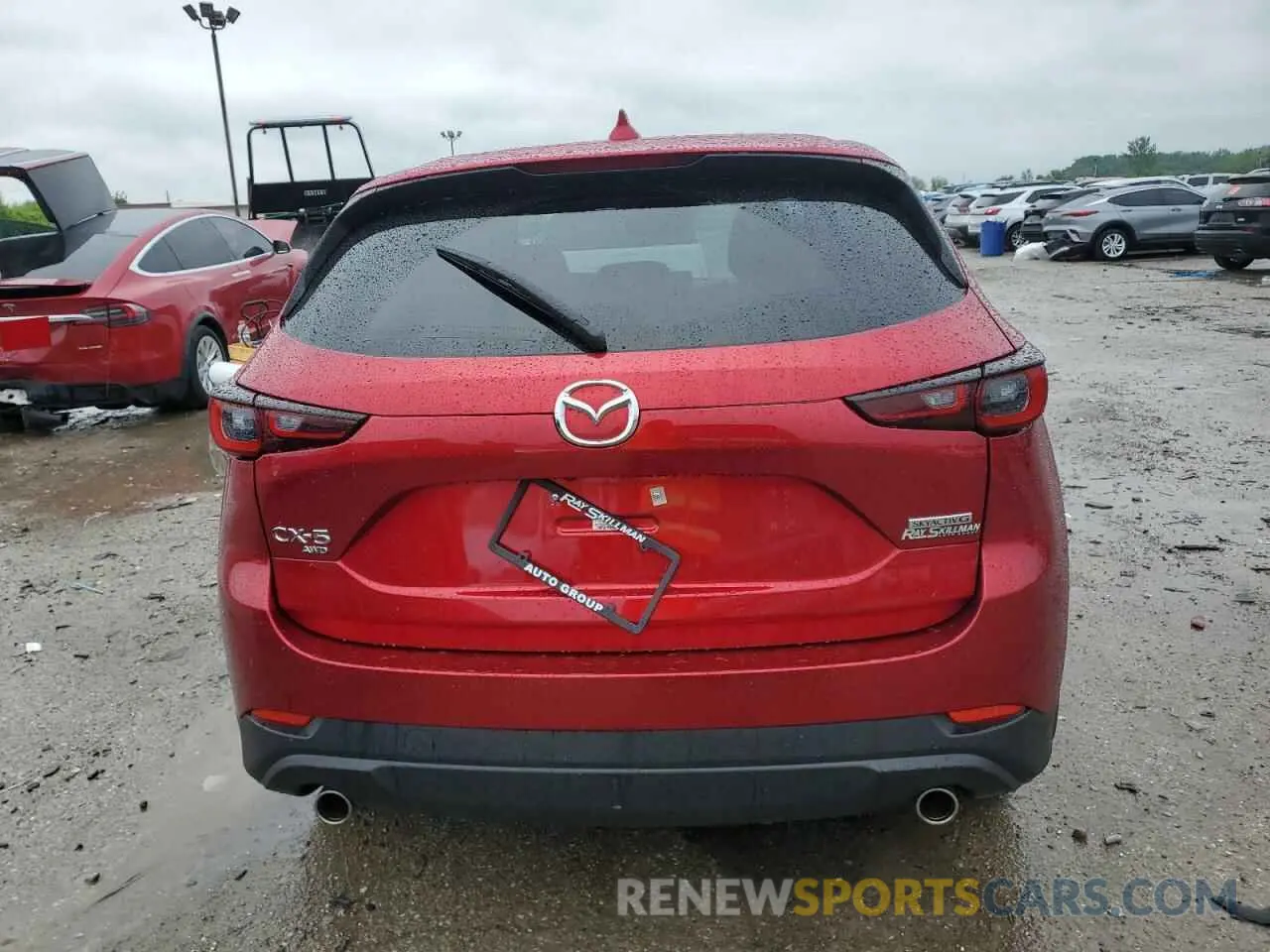 6 Photograph of a damaged car JM3KFBEM5N0613521 MAZDA CX-5 PREMI 2022