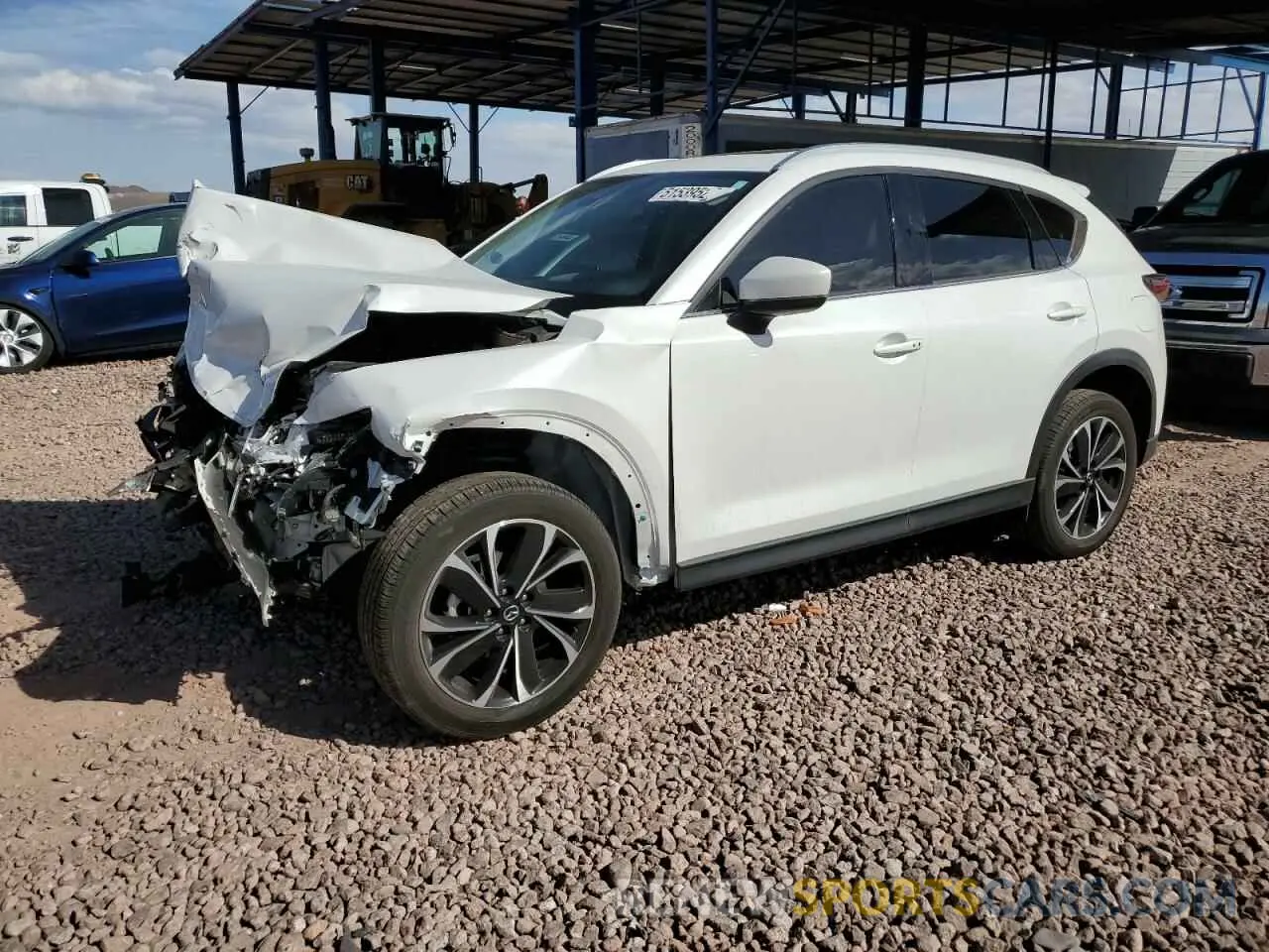 1 Photograph of a damaged car JM3KFBEM6N0630134 MAZDA CX-5 PREMI 2022