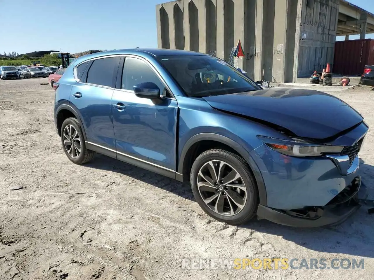 4 Photograph of a damaged car JM3KFBEM7N1554448 MAZDA CX-5 PREMI 2022