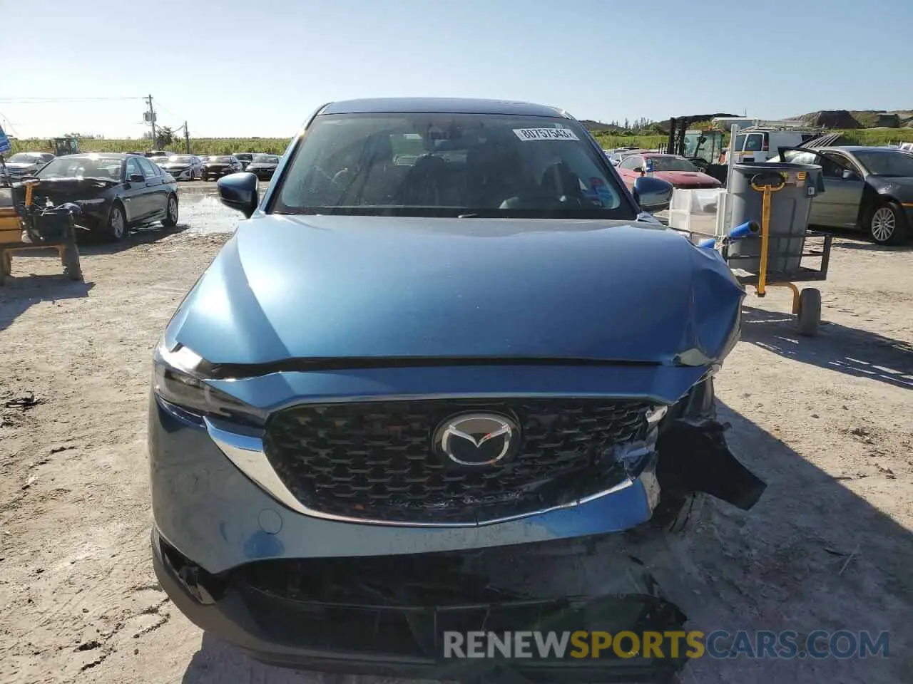 5 Photograph of a damaged car JM3KFBEM7N1554448 MAZDA CX-5 PREMI 2022