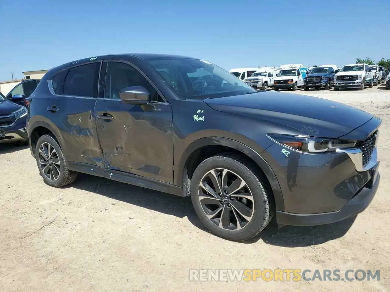 4 Photograph of a damaged car JM3KFBEMXN0563683 MAZDA CX-5 PREMI 2022