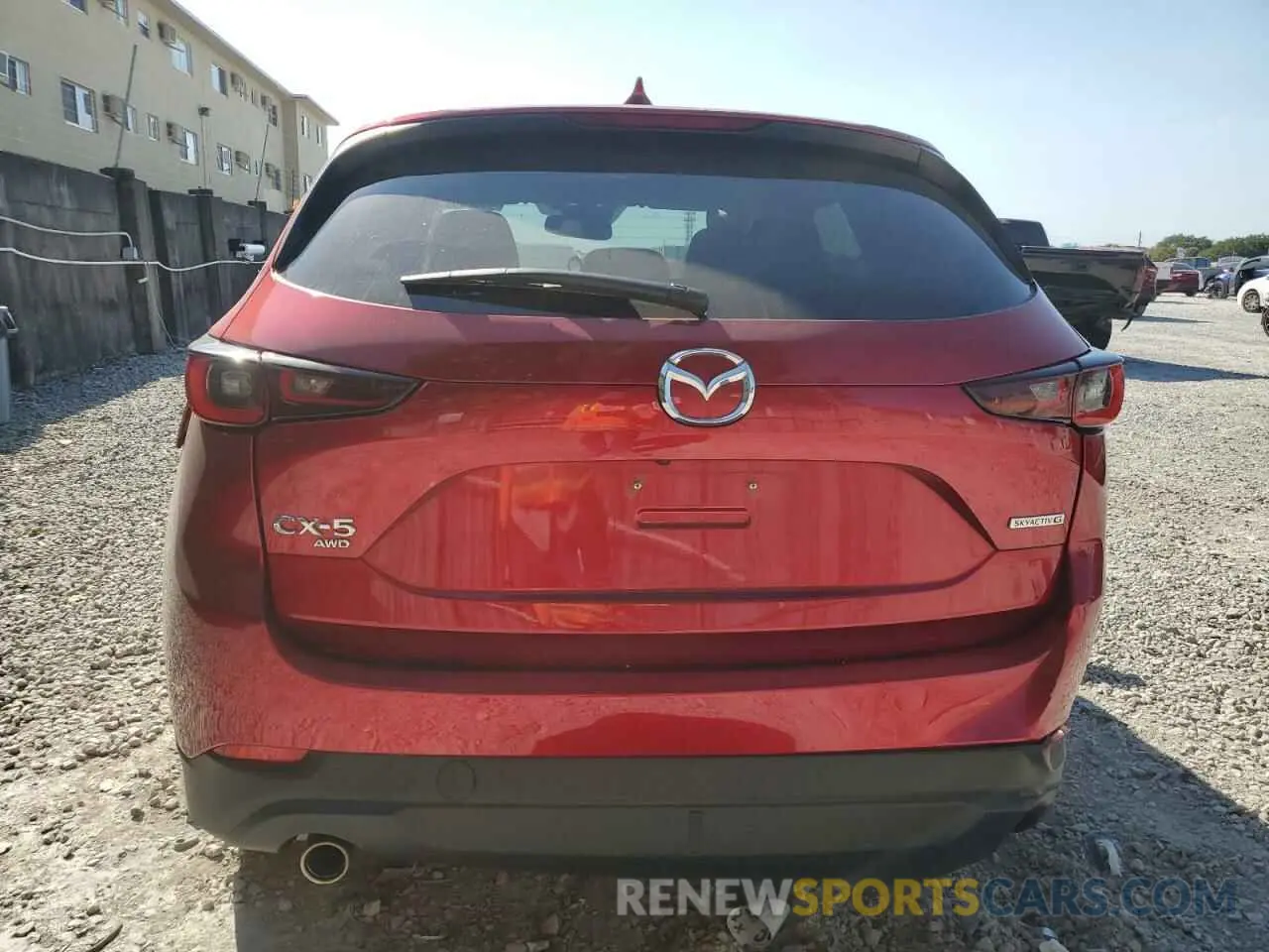 6 Photograph of a damaged car JM3KFBDM0P0268693 MAZDA CX-5 PREMI 2023