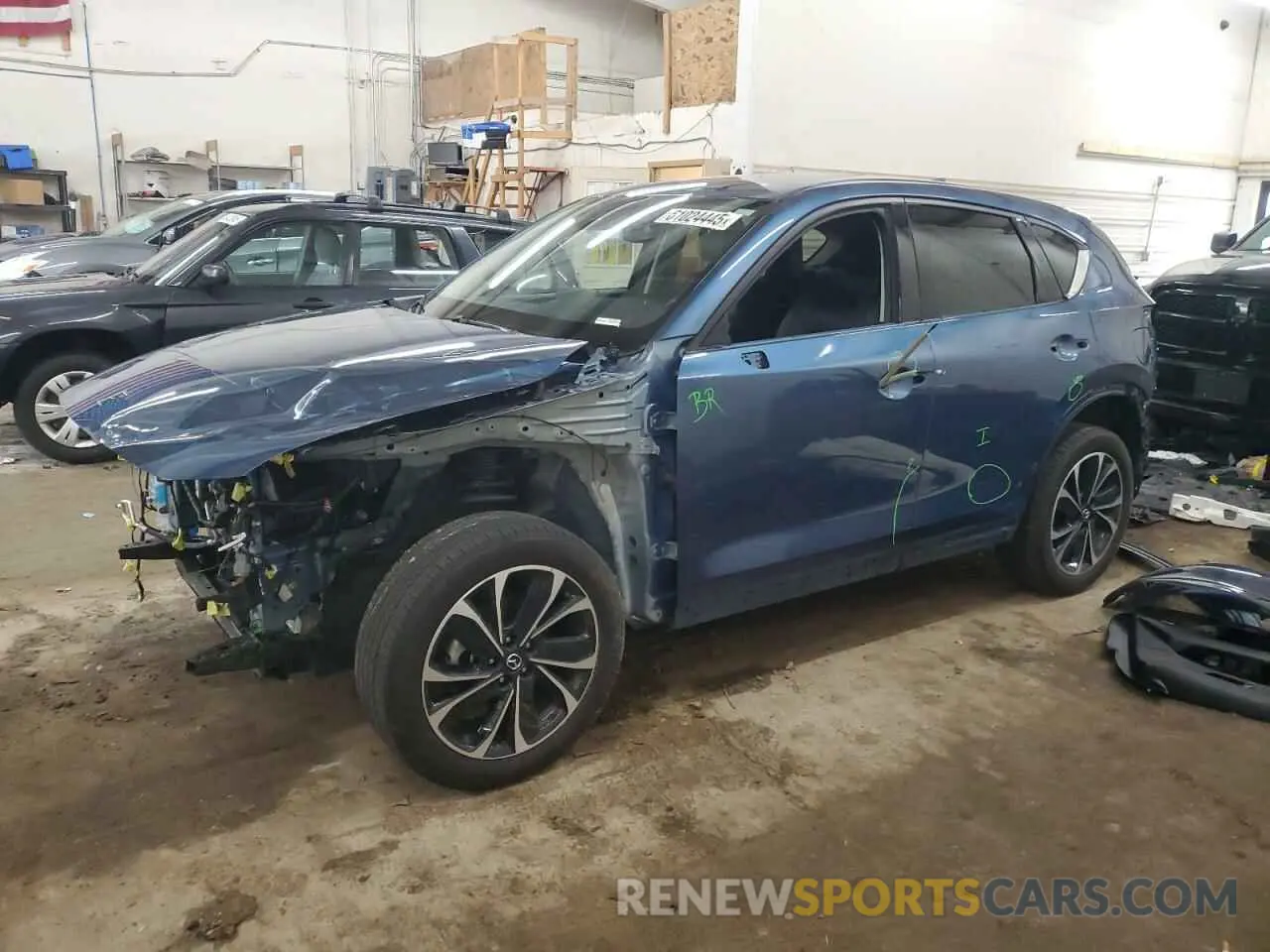 1 Photograph of a damaged car JM3KFBDM1P0292761 MAZDA CX-5 PREMI 2023