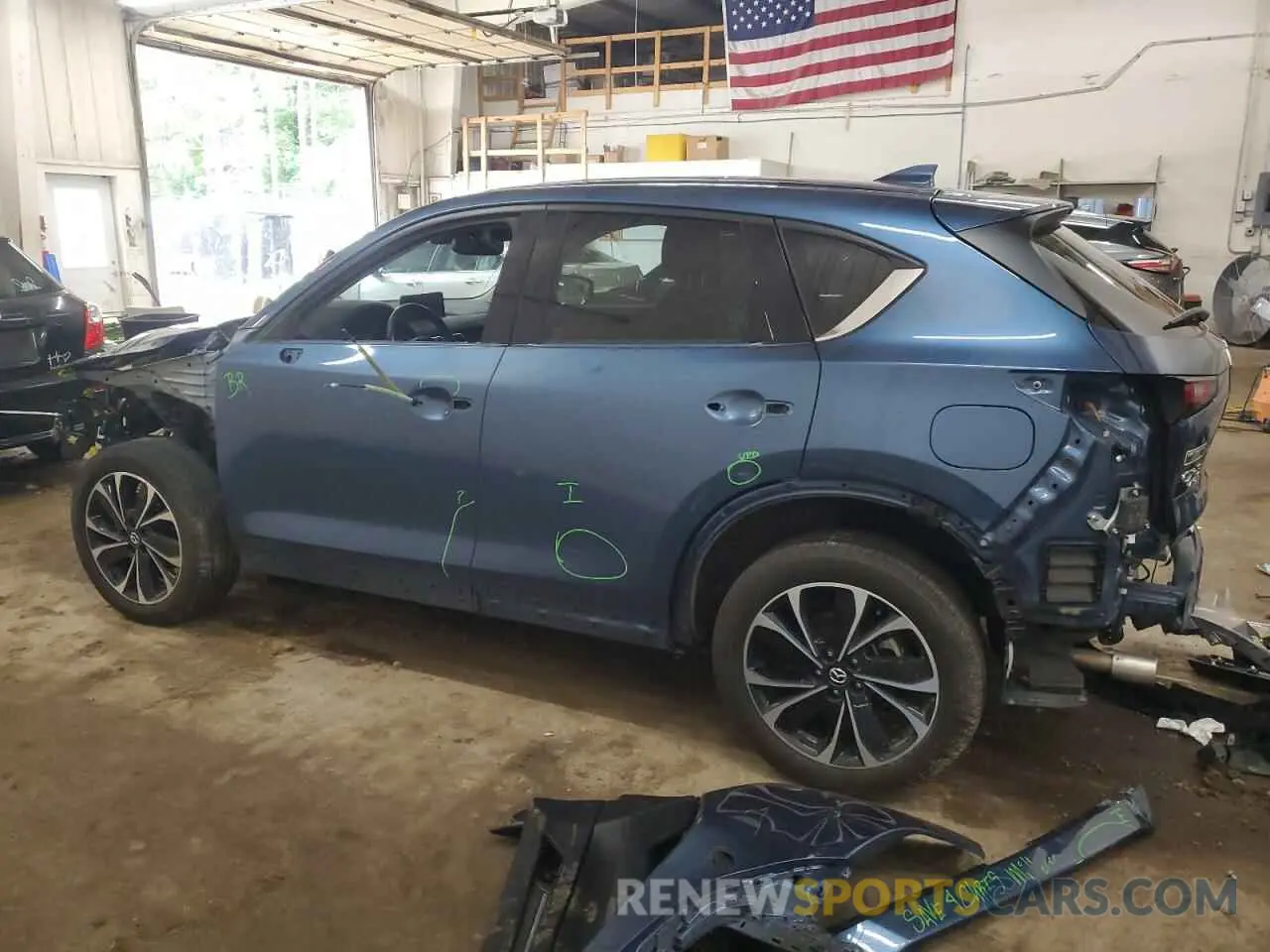 2 Photograph of a damaged car JM3KFBDM1P0292761 MAZDA CX-5 PREMI 2023
