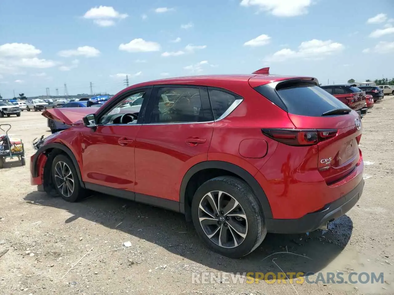 2 Photograph of a damaged car JM3KFBDM4P0132633 MAZDA CX-5 PREMI 2023