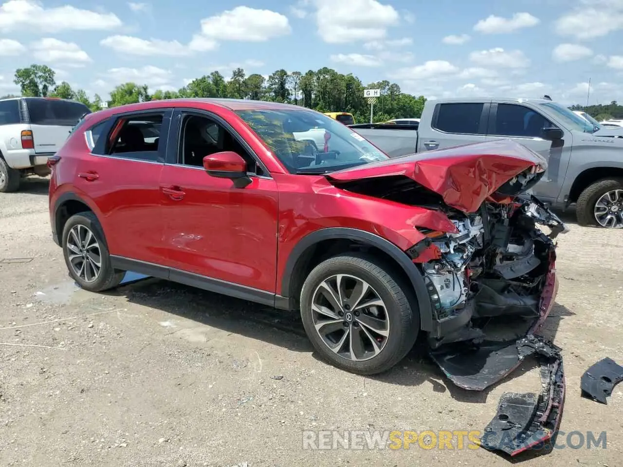 4 Photograph of a damaged car JM3KFBDM4P0132633 MAZDA CX-5 PREMI 2023
