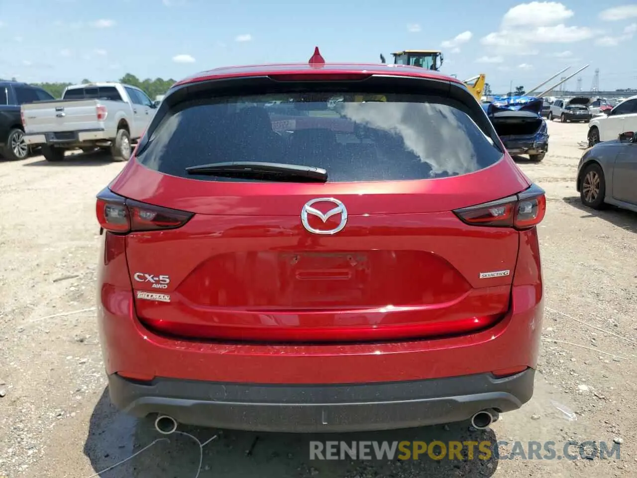 6 Photograph of a damaged car JM3KFBDM4P0132633 MAZDA CX-5 PREMI 2023