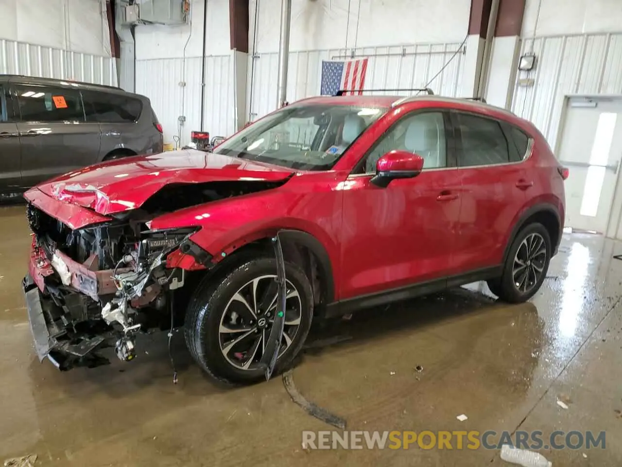 1 Photograph of a damaged car JM3KFBDM5P0288650 MAZDA CX-5 PREMI 2023