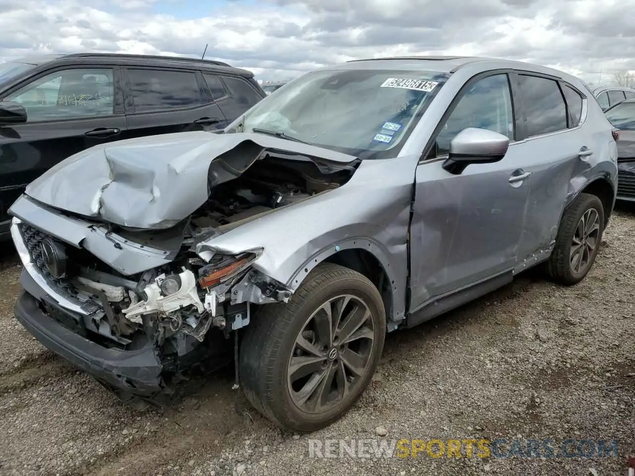 1 Photograph of a damaged car JM3KFBDM8P0203834 MAZDA CX-5 PREMI 2023