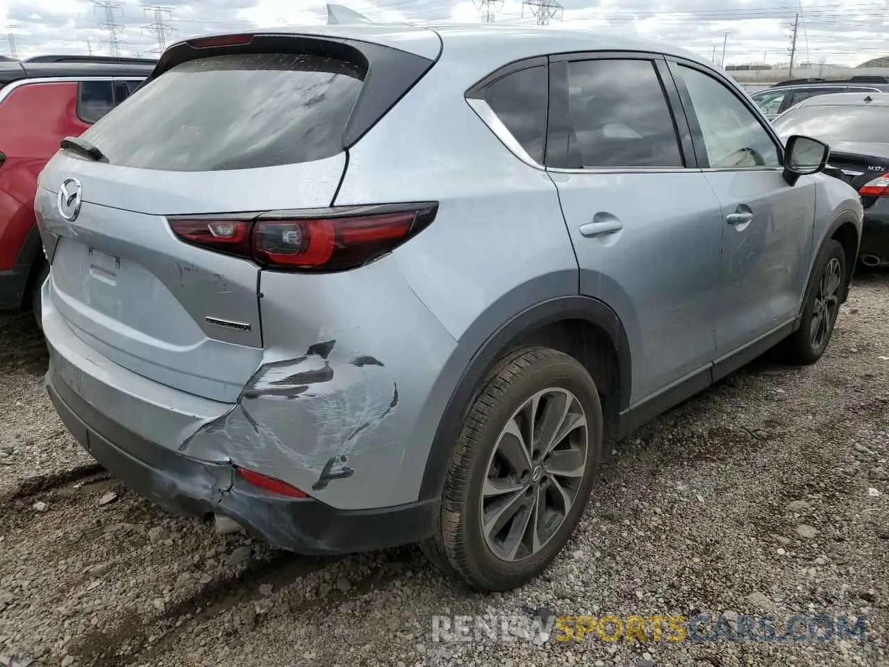 3 Photograph of a damaged car JM3KFBDM8P0203834 MAZDA CX-5 PREMI 2023