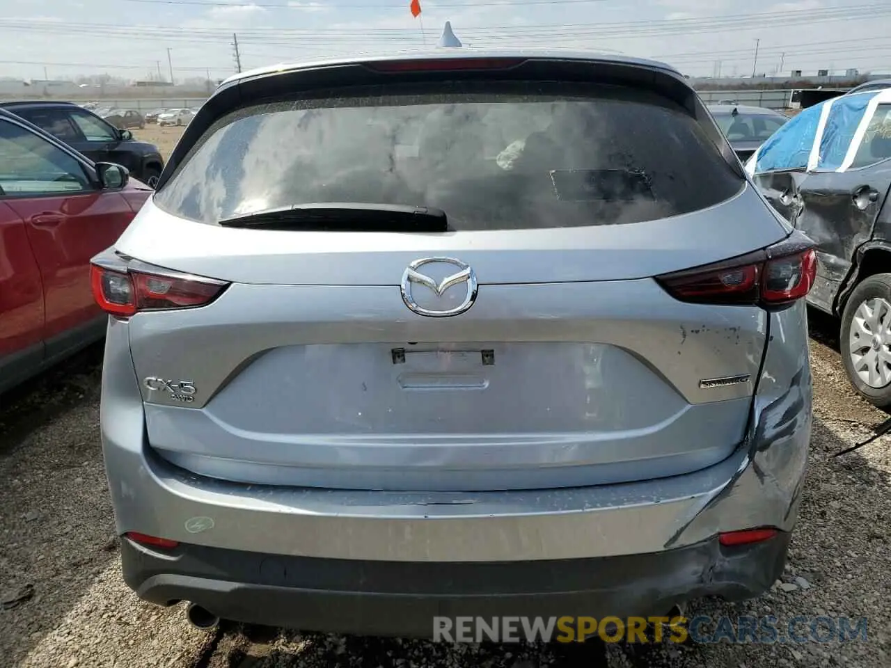 6 Photograph of a damaged car JM3KFBDM8P0203834 MAZDA CX-5 PREMI 2023