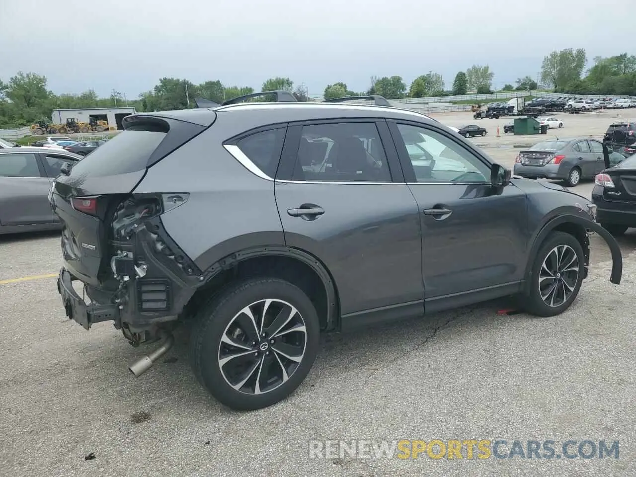 3 Photograph of a damaged car JM3KFBDM9P0198417 MAZDA CX-5 PREMI 2023