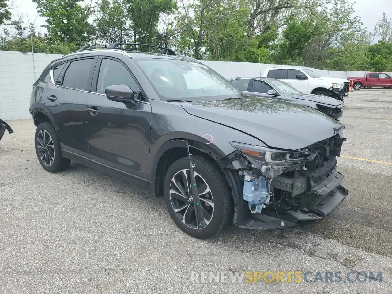 4 Photograph of a damaged car JM3KFBDM9P0198417 MAZDA CX-5 PREMI 2023