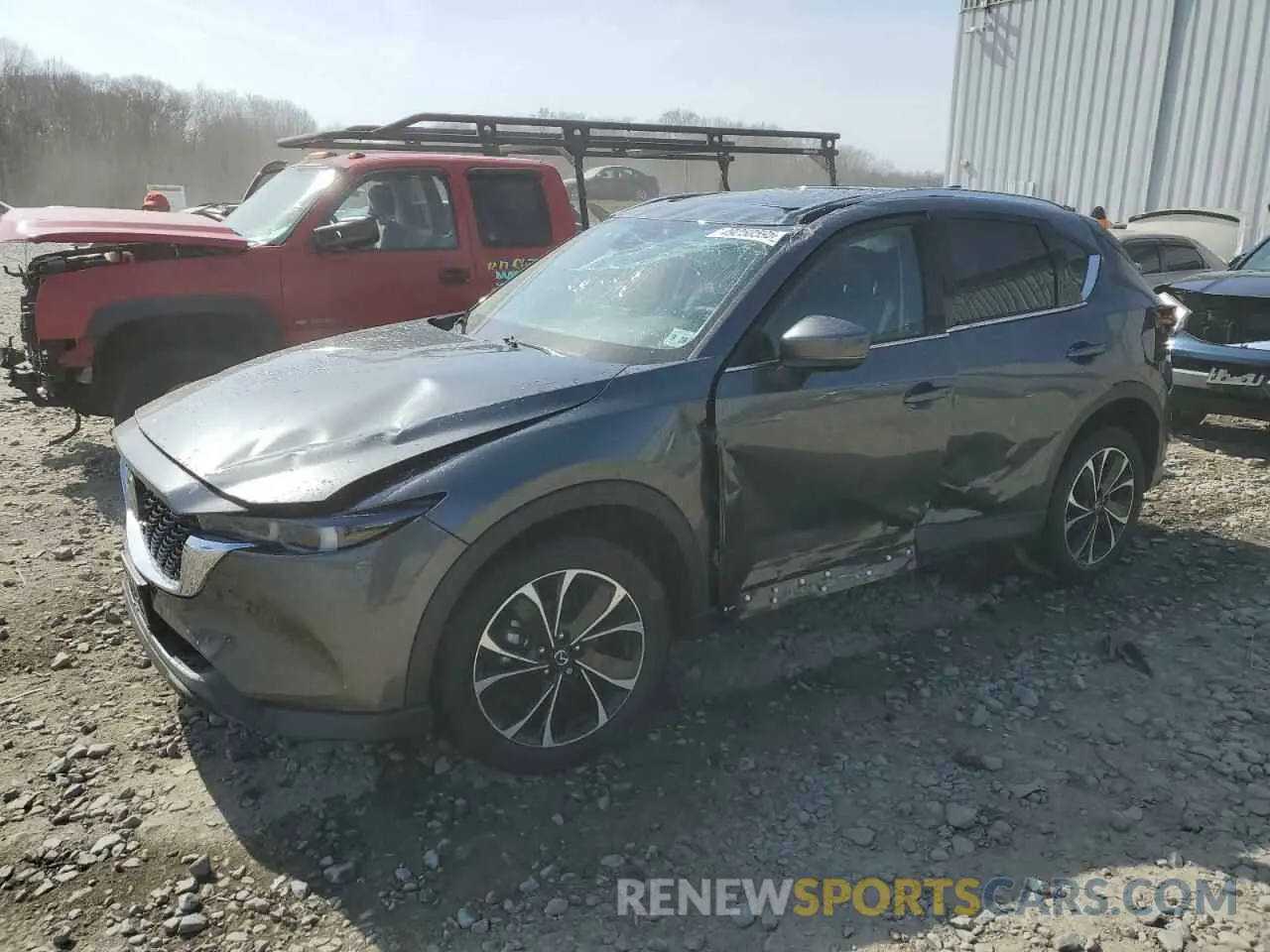 1 Photograph of a damaged car JM3KFBDM9P0278249 MAZDA CX-5 PREMI 2023