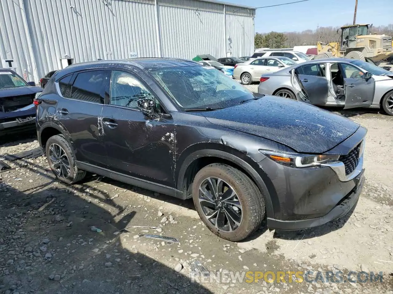 4 Photograph of a damaged car JM3KFBDM9P0278249 MAZDA CX-5 PREMI 2023
